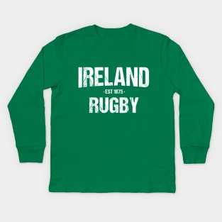 Ireland Rugby Union Kids Long Sleeve T-Shirt